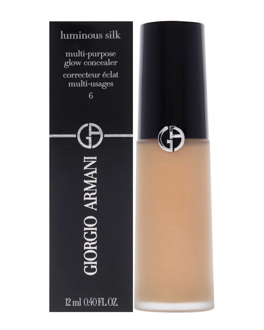 Giorgio Armani Women's 0.4oz 6 Medium Olive Luminous Silk Concealer In White