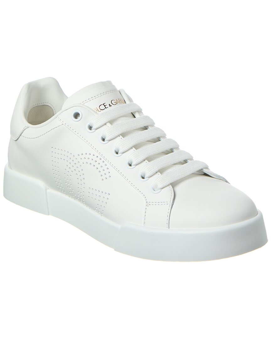 Dolce & Gabbana Logo Leather Sneaker