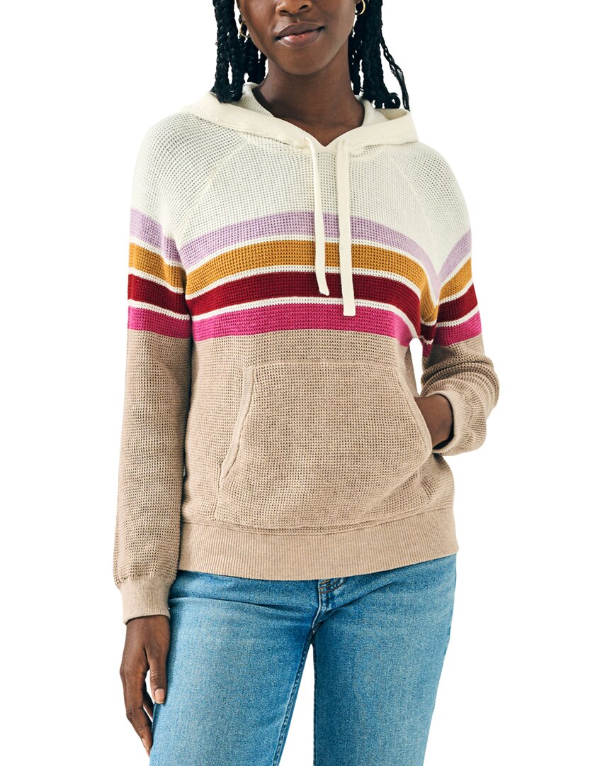 FAHERTY FAHERTY THROWBACK CASHMERE-BLEND HOODIE