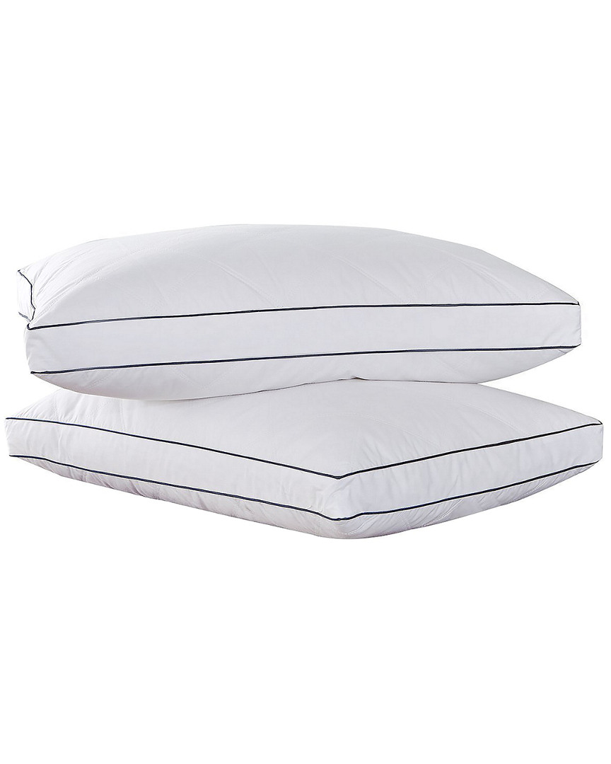 Peace Nest Feather & Down Blend Gusset 2pc Pillow Set