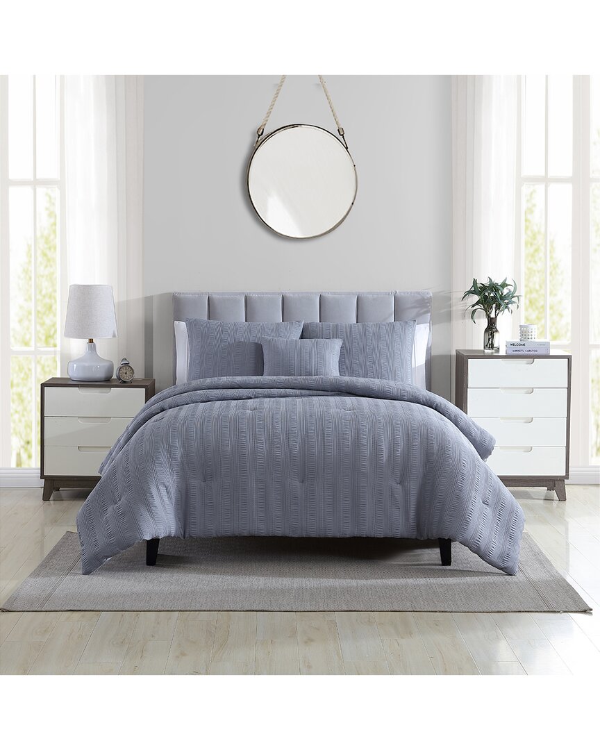 Modern Threads Embellished Comforter Set In Multi