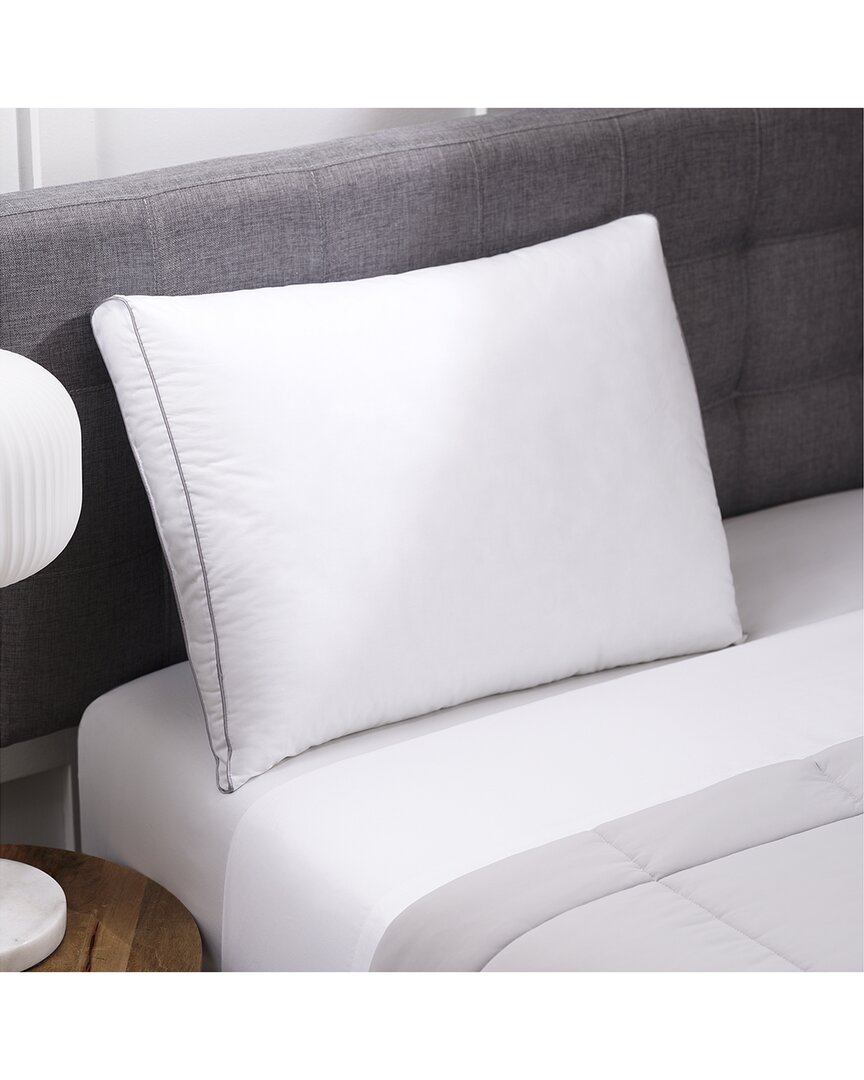 Sleep Style Pillow For Every Position Sleeper With Triangle Gusset On Short Side In White