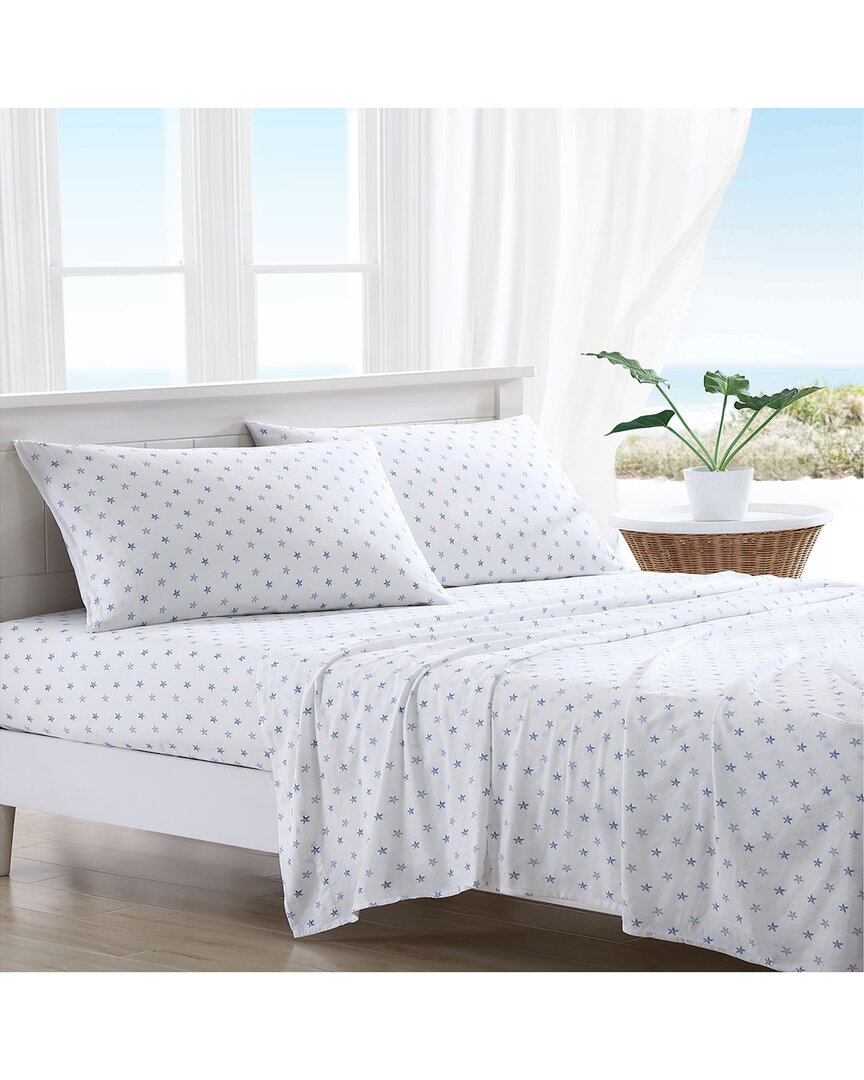 Tommy Bahama Starfish Treasure 4pc Ocean Sheet Set