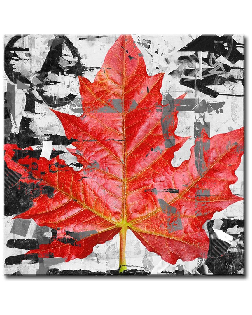 Ready2hangart Fall Ink Xiv Wrapped Canvas Wall Art By Tristan Scott