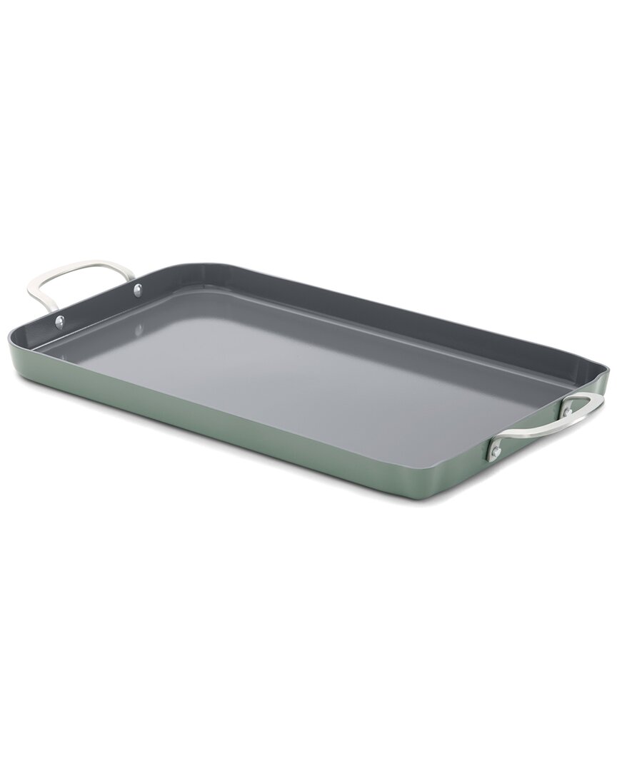 Calphalon Ceramic Nonstick Double Stovetop Griddle In Silver