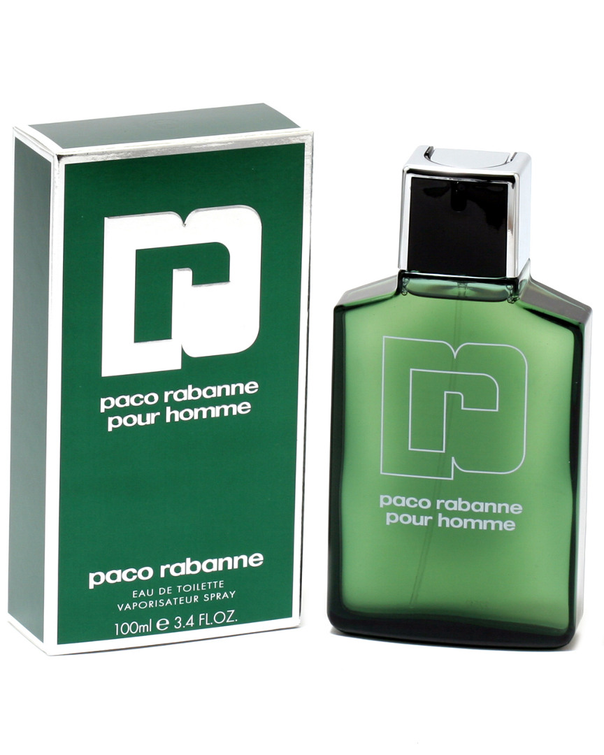 Rabanne Paco  Men's 3.4oz Eau De Toilette Spray